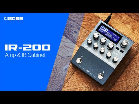 Introducing BOSS IR-200 Amp & IR Cabinet