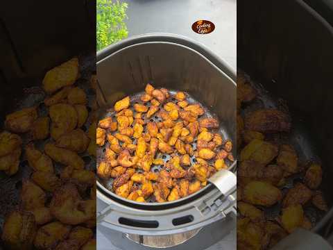 How to fry spicy plantain | Kelewele recipe in airfryer | how to for plantain in airfryer #ghanafood