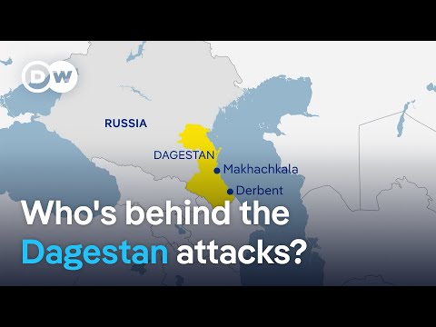 Gunmen launch deadly attacks in Russia's Dagestan region | DW News