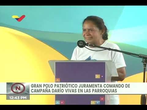 Alianza Venezuela y Gran Polo Patriótico presentan candidatos a legislativas, 8 octubre 2020