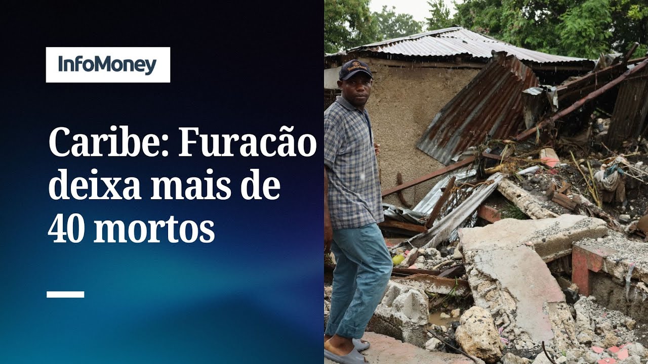 Furacão Melissa deixa mais de 40 mortos no Caribe dizem autoridades locais | InfoMoney News  TV Online Furacão Melissa deixa mais de 40 mortos no Caribe dizem autoridades locais | InfoMoney News