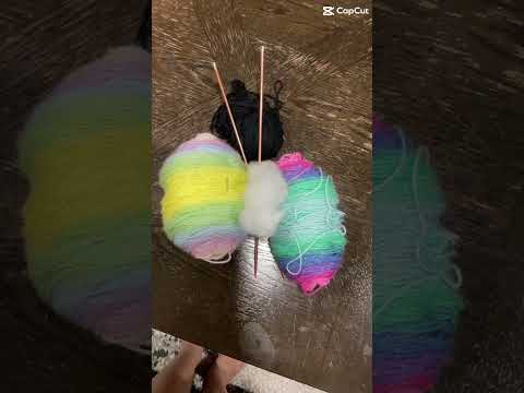 Just Add this! Cute axolotl #knitting #art #axolotl #pink #yellow #blue #artandcraft #drawing