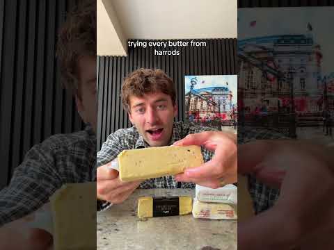 Trying The Most Expensive Butter From Harrods