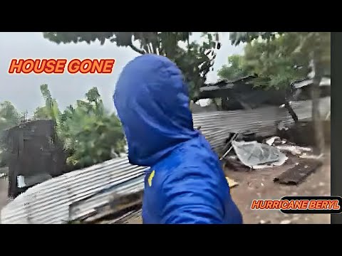 live! Dangerous Hurricane Beryl Right Now In Jamaica Live Footage