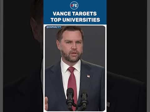 JD Vance Launches Probe Into Harvard, MIT and 7 Other Universities Over J-1 Visa Claims | #shorts