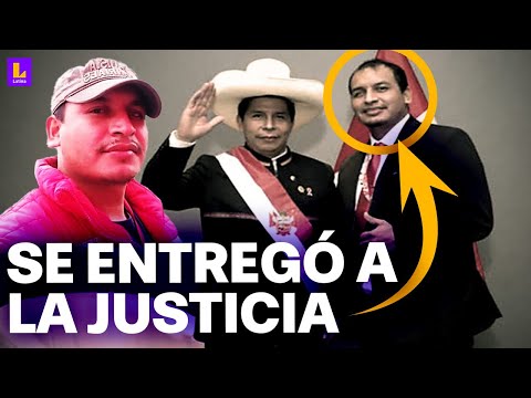 Fray Vásquez: Sobrino de Pedro Castillo se entregó a la justicia tras 11 meses prófugo