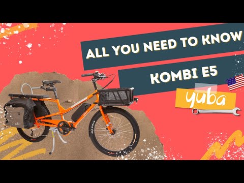 Yuba Kombi E5 Compact Cargo Bike - Details