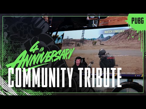 PUBG 4th Year Anniversary Community Tribute