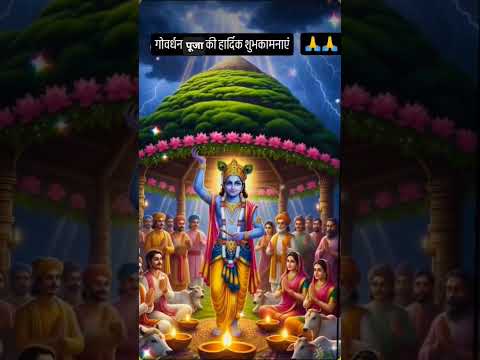 गोवर्धन पूजा की हार्दिक शुभकामनाएं आप सभी को 🙏🙏 #shortsviral #trendingshorts