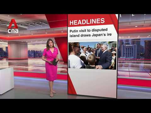 日本、プーチン氏の係争中の千島列島訪問を非難