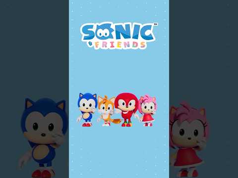 【SONIC & FRIENDS】🕺💃 #ソニフレ #ソニック #テイルス #ナックルズ #エミー #shorts #song #dance【ソニック＆フレンズ】