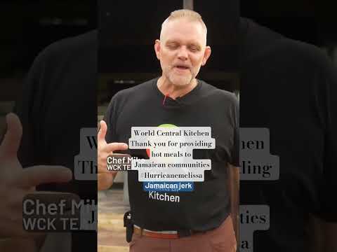 World Central Kitchen, #Jamaica thanks you!  #hurricanemelissa #reliefefforts