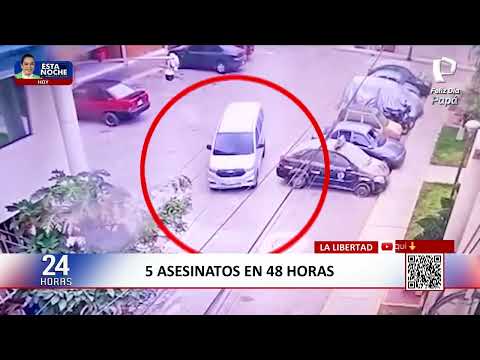 Cinco asesinatos en 48 horas: recrudece la violencia en La Libertad