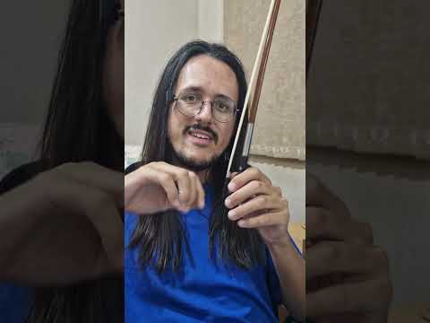 Você já TROCOU a CRINA do seu ARCO? #instrumento #musica #musicos #violino #aulamusical