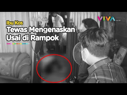 Perampok Sadis! Korban Seorang Ibu Kos Tewas Terikat dan Dilakban