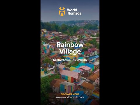 🌈 Indonesia's Incredible Rainbow Village is a World of Color!