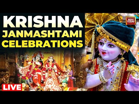 Mathura Janmashtami Celebrations LIVE | Mathura Janmashtami LIVE News | Mathura Lord Krishna