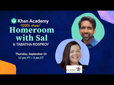 🎉100th show! 🎉 Homeroom with Sal & Tabatha Rosproy - Thursday, September 24