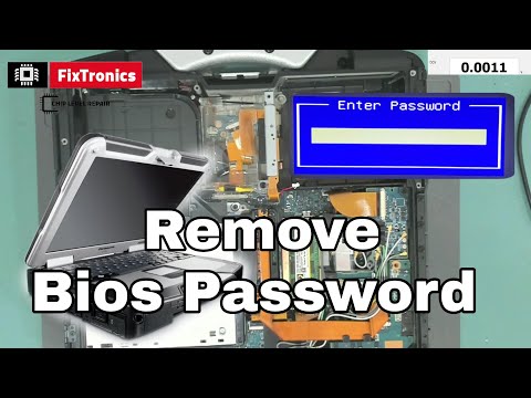 Remove Bios Password || Panasonic Toughbook CF-31