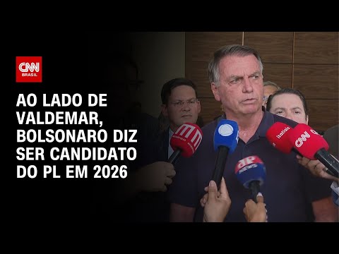 ​Por enquanto sou o candidato do PL para eleição de 2026, diz Bolsonaro | BASTIDORES CNN