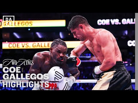 INCREDIBLE UPSET | Khalil Coe vs. Manuel Gallegos Fight Highlights