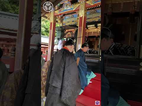 司祭・德川家広 【令和6年 久能山東照宮御例祭】