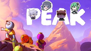 【PEAK】ホラゲ好きチームで山頂を目指すぞ【#紡生ムルク #あべべん #いちたろう #超高音】