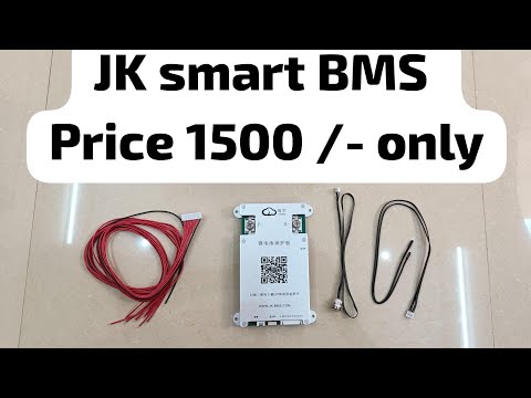 jk smart bms 200 ampere with 1 ampere active balancing