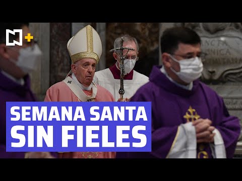Vaticano anuncia Semana Santa sin multitudes