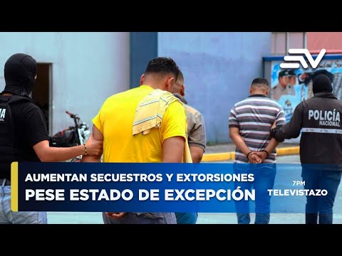 Aumentan secuestros y extorsiones pese al estado de excepcio?n en Ecuador | Televistazo En Vivo