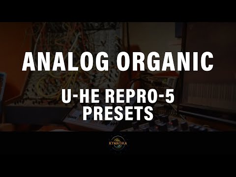 Analog Organic // Repro 5 // Kymátika // Presets // Showcase