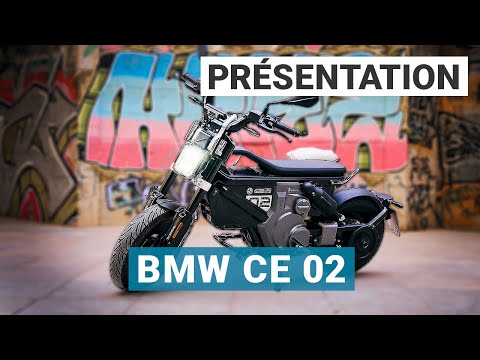 BMW CE 02 : cette petite moto électrique va faire un carton !