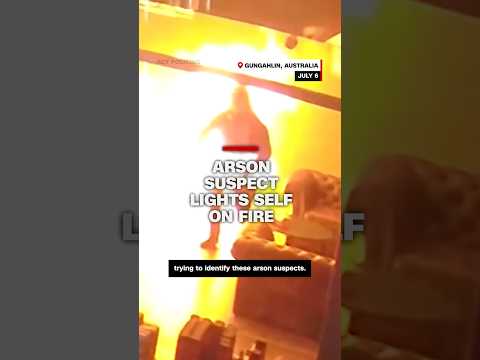 Australian police are looking for two suspects in an arson attack on a barbershop. #cnn #news
