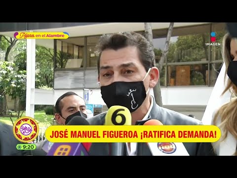 José Manuel Figueroa ratifica denuncia contra Farina Chaparro | Sale el Sol