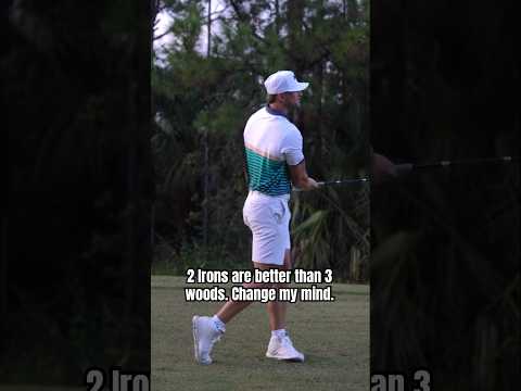 Nothing like a stinger 2 iron! #golf #golfswing #sports #athlete #fitness #speed