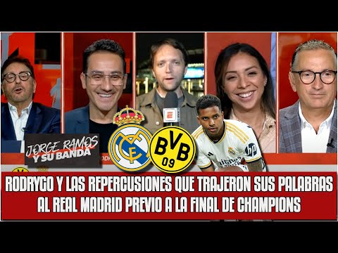 Declaración de RODRYGO sentó mal al REAL MADRID. No contemplan su venta | Jorge Ramos y su Banda