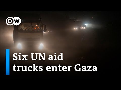 How significant is the delivery for civilians in the northern Gaza Strip? | DW News