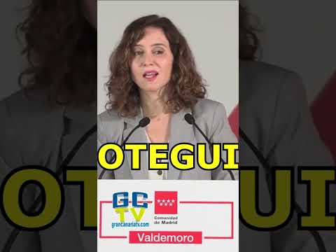 OTEGUI y su entorno ha instalado un régimen corrupto en el País Vasco Isabel Díaz Ayuso #shorts