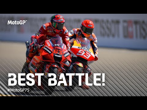 What's the best battle ever? ⚔️ | #MotoGP75