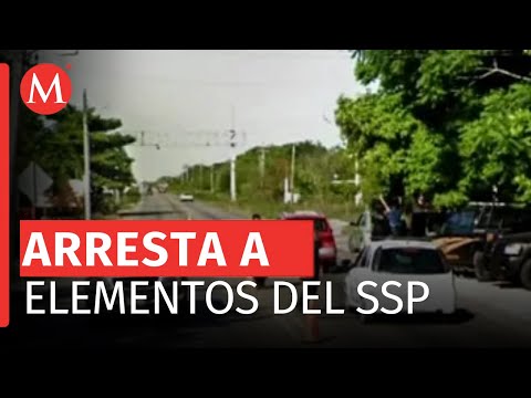Detienen a 4 elementos de la SSP y un individuo por desaparición forzada en Yucatán