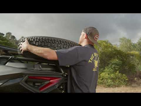 The ultimate spare tire carrier for your Can-Am Maverick R is here!
