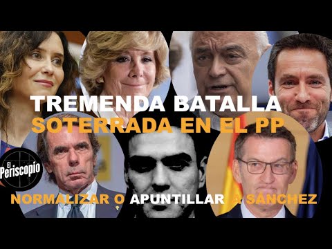 ¡TREMENDA BATALLA SOTERRADA EN EL PP: NORMALIZAR O APUNTILLAR A SA?NCHEZ!