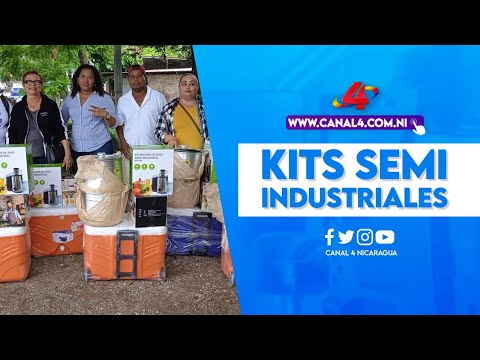 MEFCCA entrega kits semi industriales a emprendedores del departamento de Rivas
