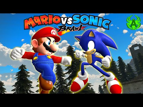 Mario Vs Sonic - The Epic Brawl