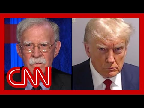 Bolton on Trump booking photo: 'He looks like a thug'