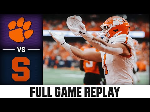 Clemson vs. Syracuse Full Game Replay