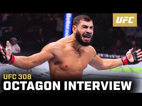 Ibo Aslan Octagon Interview | UFC 308