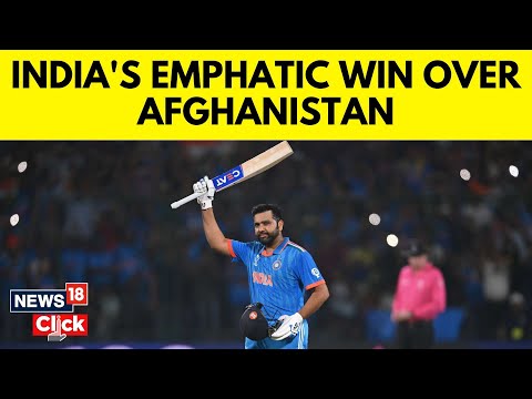 India Vs Afghanistan | Crowd Goes Gaga After India's Win In The India Vs Afghanistan Match | N18V