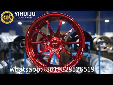Yihuiju OEM&ODM Custom Forged Wheels Monoblock Style