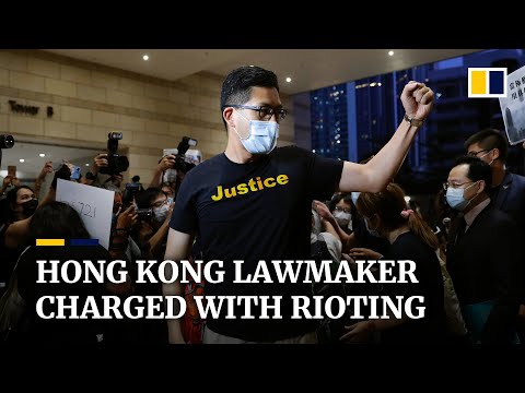 Hong Kong lawmaker charged with rioting over Yuen Long attack accuses police of ‘rewriting history’